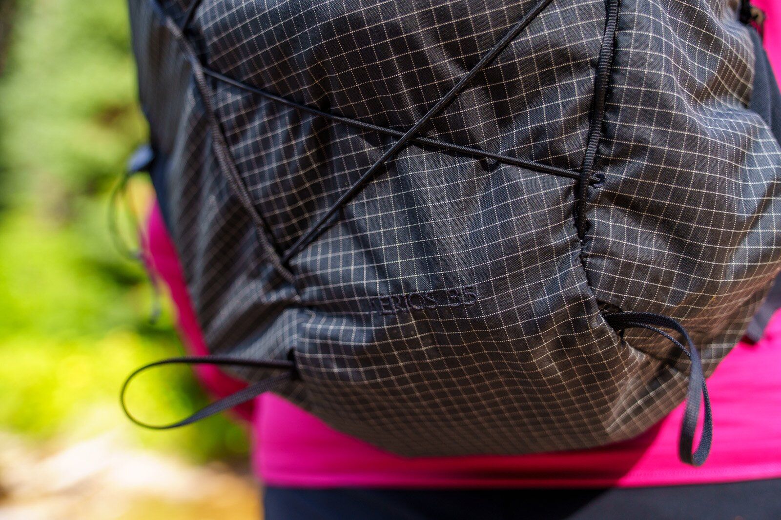 Arc'teryx Aerios 35 hiking daypack bottom straps