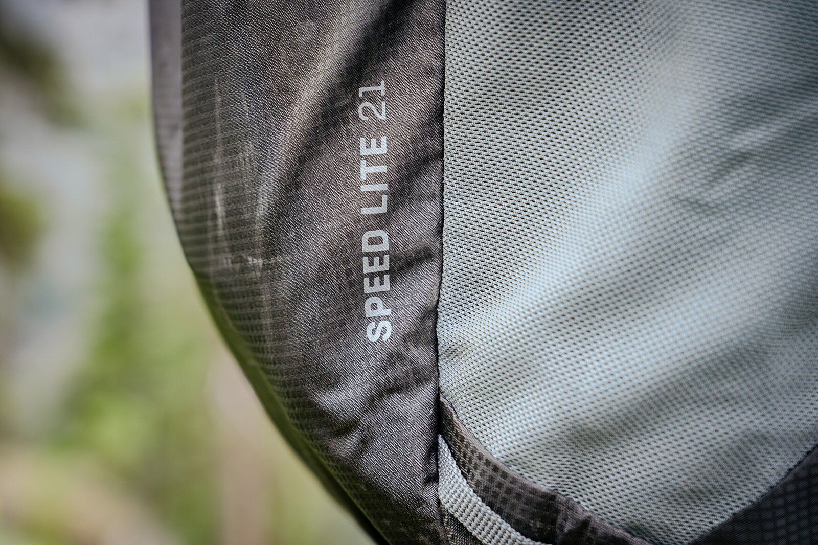 Deuter Speed Lite 21 hiking daypack product name on front panel