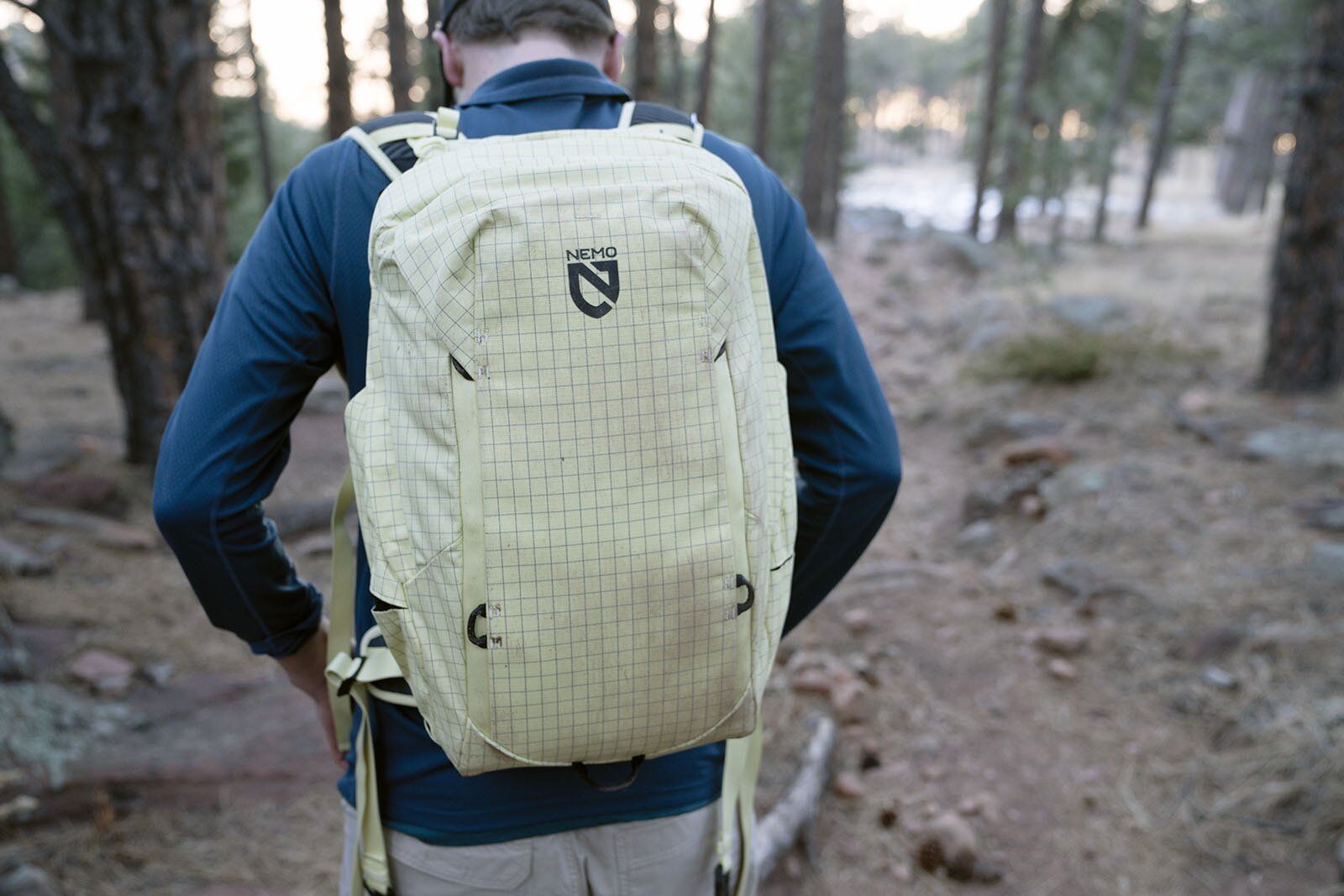 Nemo Resolve Endless Promise 25 hiking daypack rear view