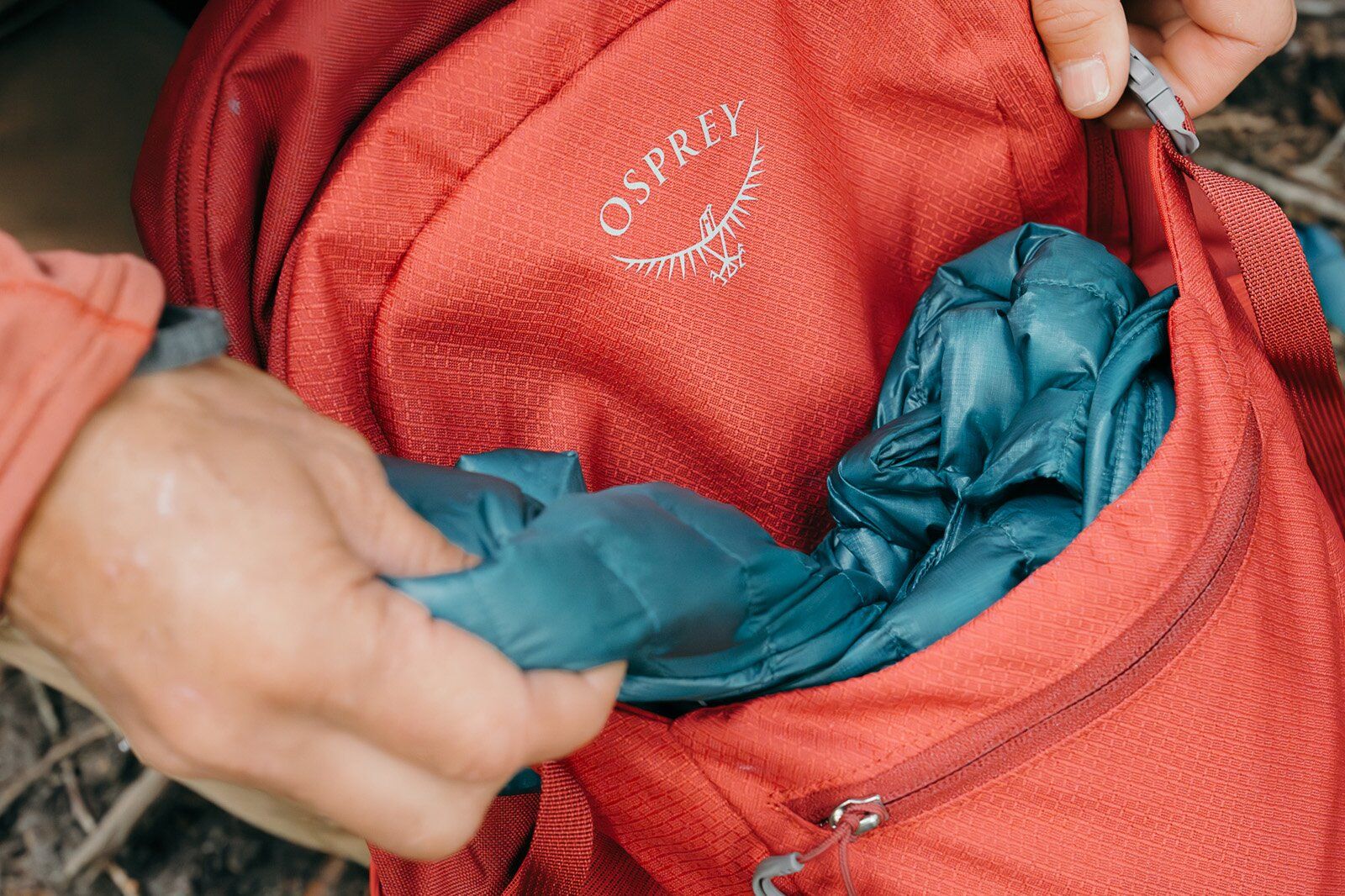 Osprey Daylite Plus hiking daypack front panel pocket