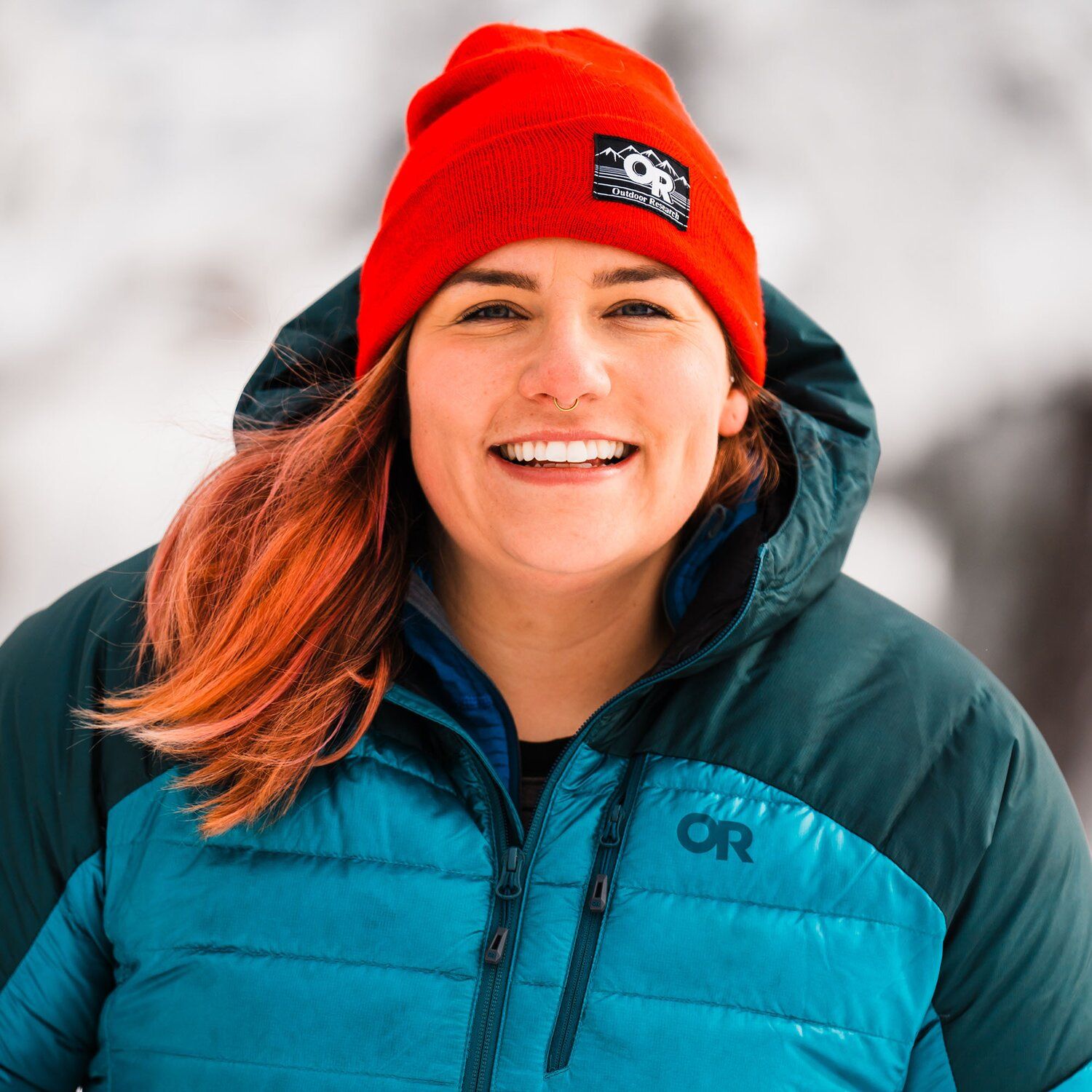 Sarina Pizzala (gear tester)