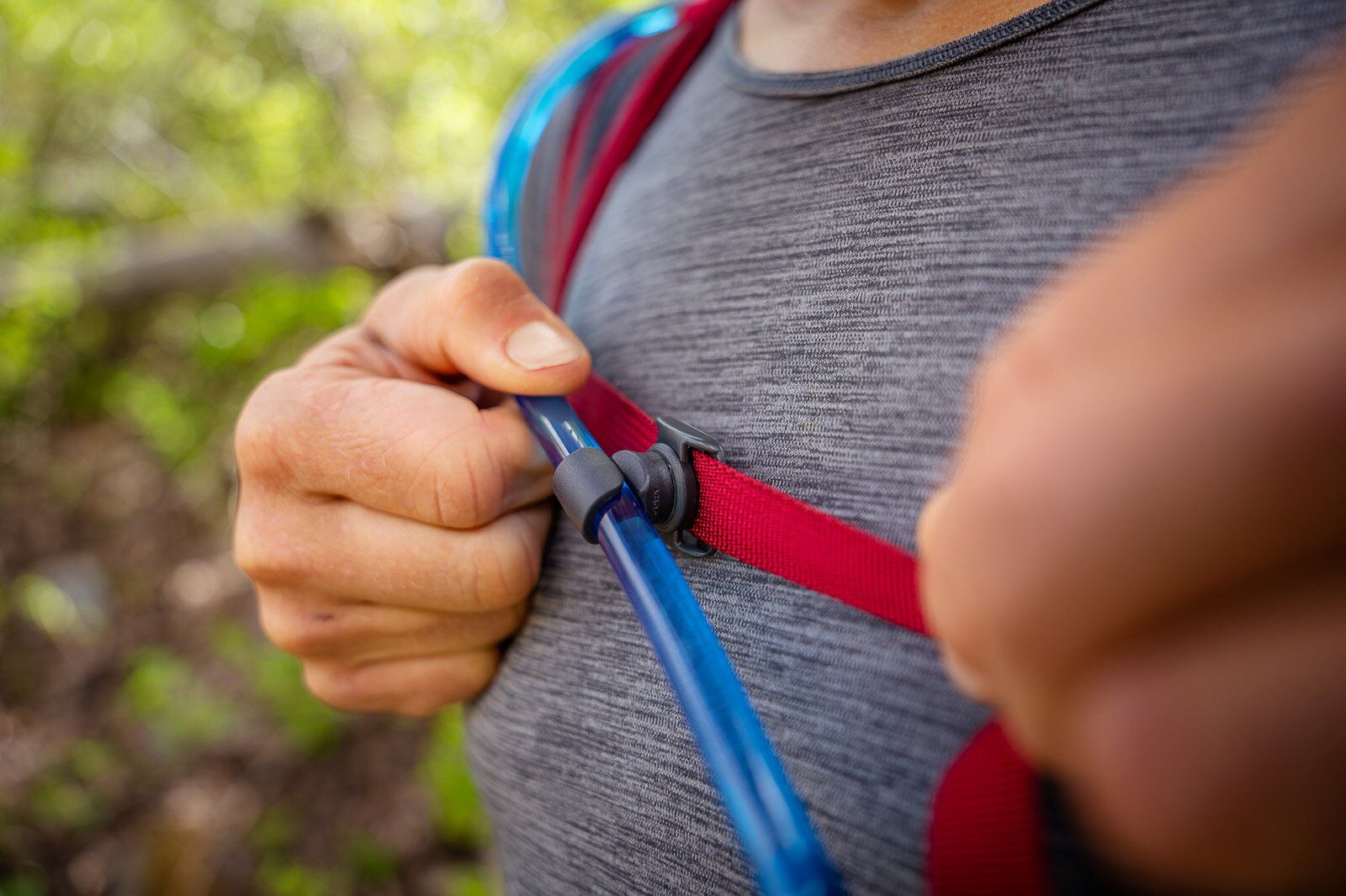 Sternum strap of Osprey Daylite Plus hiking daypack